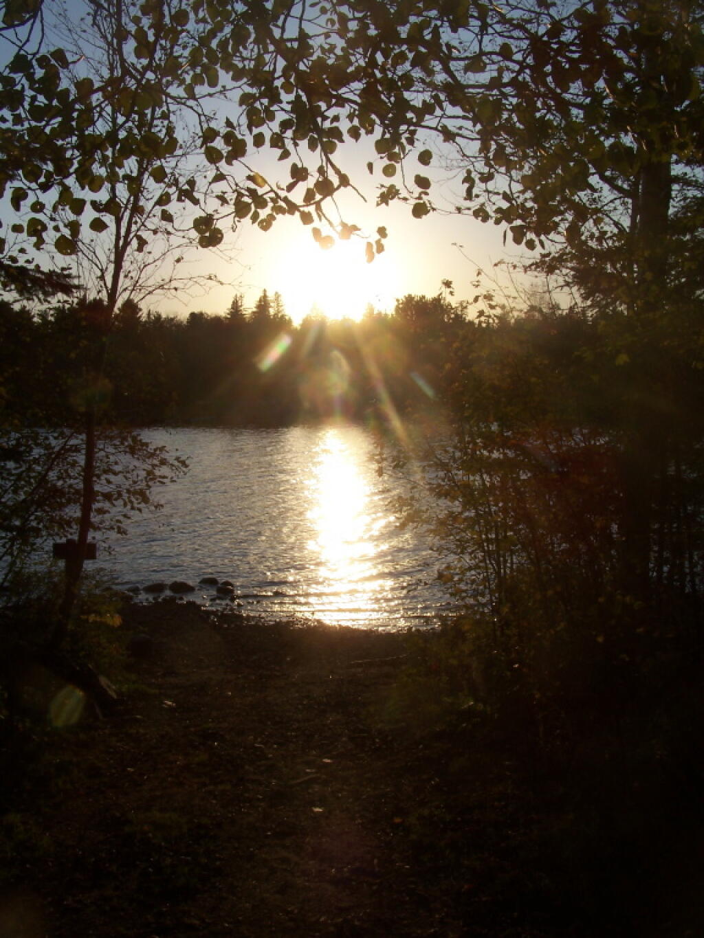 Photo: Sunset from Union Falls Boat Launch Photo: Sunset from Union Falls Boat Launch