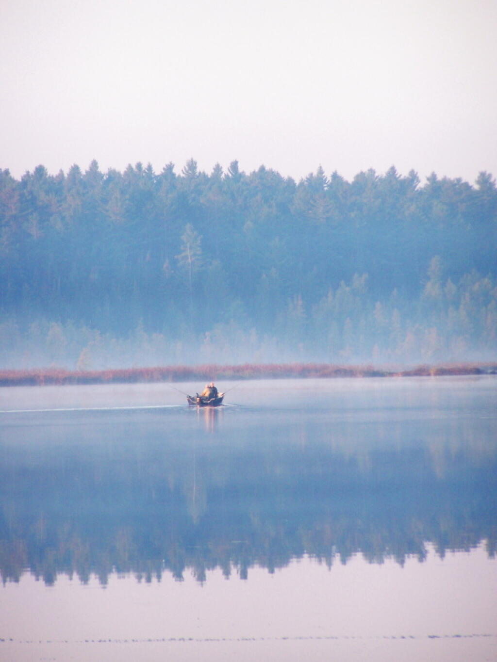 Photo: Fisherman on Jones Pond Photo: Fisherman on Jones Pond
