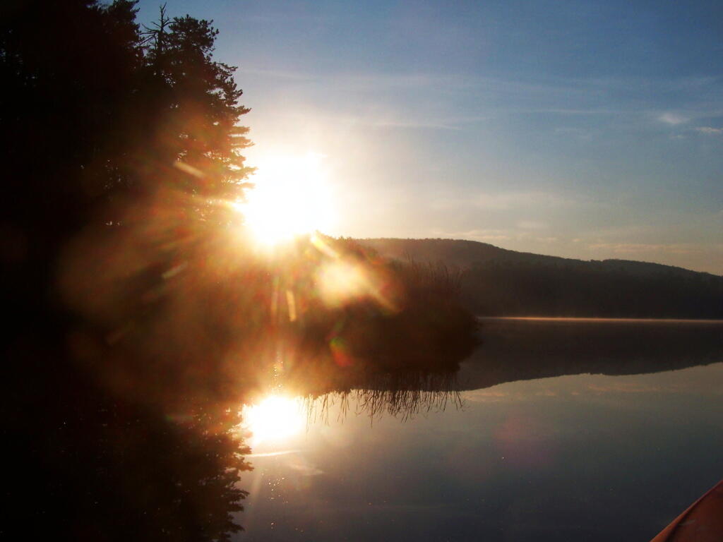 Photo: Sunrising Over Jones Pond Photo: Sunrising Over Jones Pond