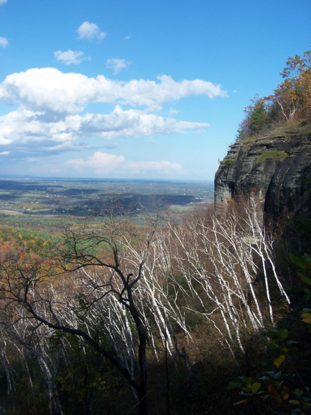 Photo: From Hailes Cave-area