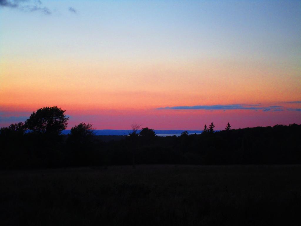 Photo: Dusk at Seneca Lake Photo: Dusk at Seneca Lake
