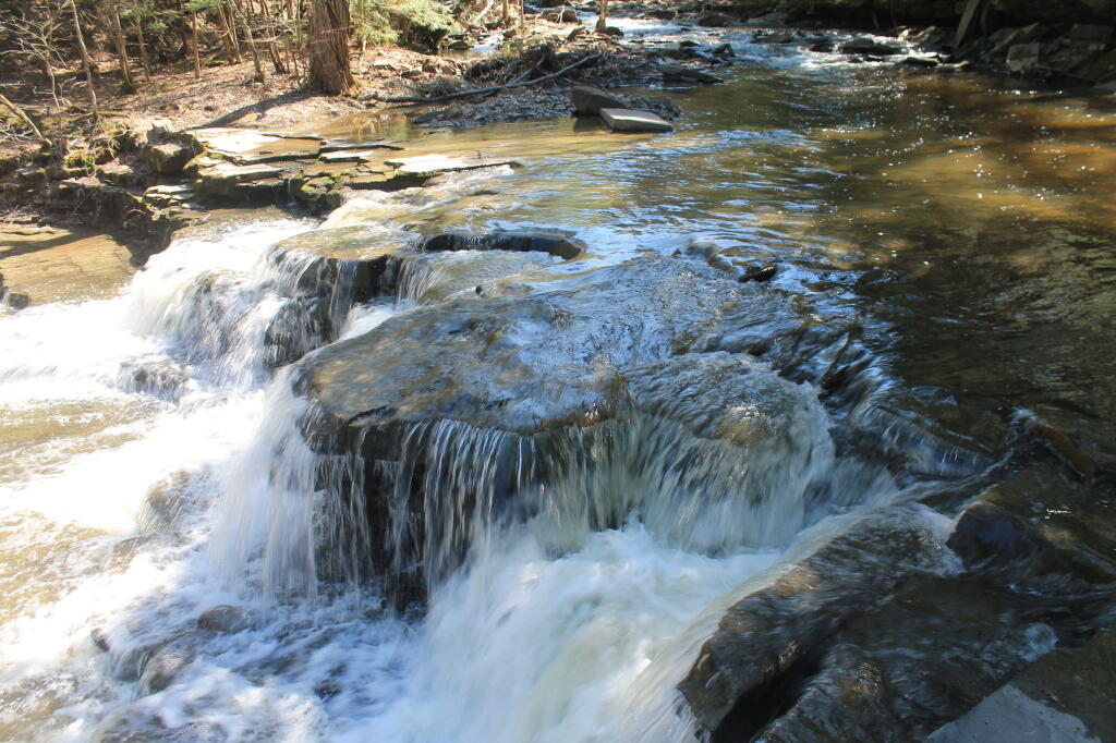 Photo: Over a Set of Falls Photo: Over a Set of Falls