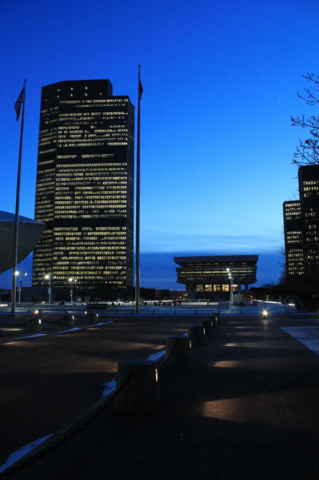 Photo: Quiet Friday Evening on the Plaza Photo: Quiet Friday Evening on the Plaza