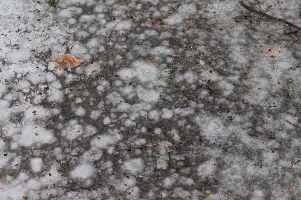 Photo: Ice on Road Pattern Photo: Ice on Road Pattern