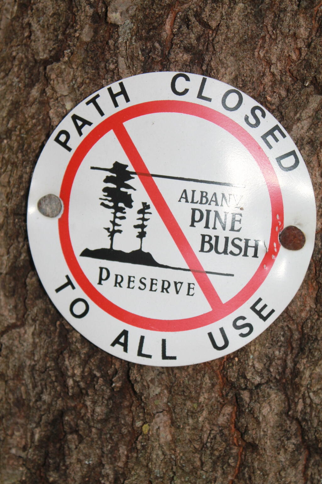 Photo: Path Closed Photo: Path Closed