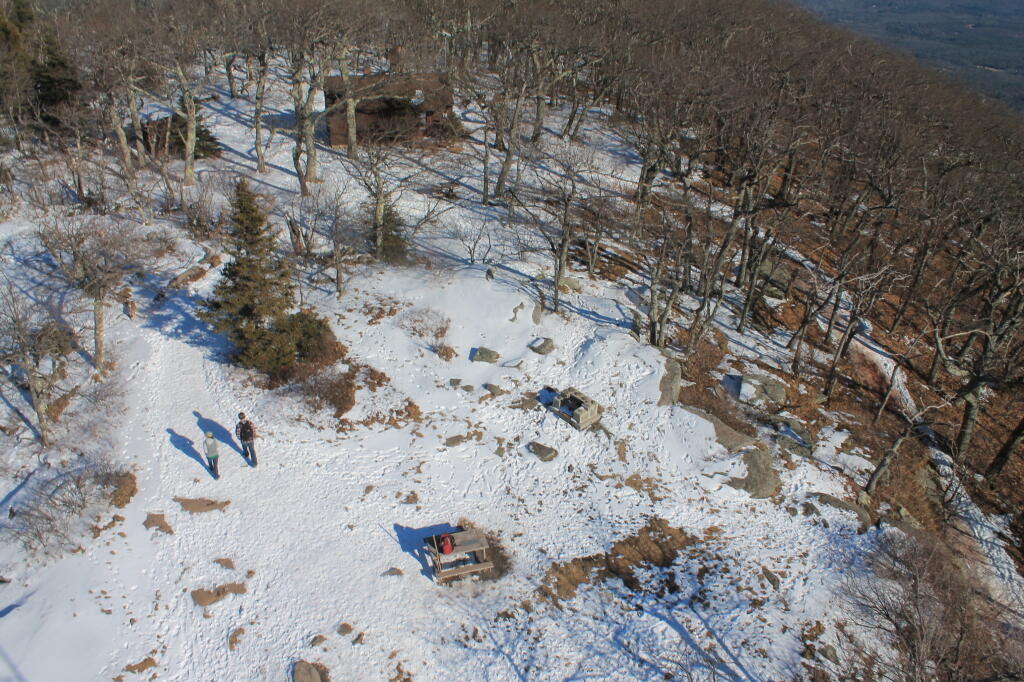 Photo: Looking Down at Hiker Photo: Looking Down at Hiker