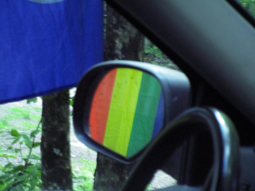 Photo: Rainbow in the Mirror Photo: Rainbow in the Mirror
