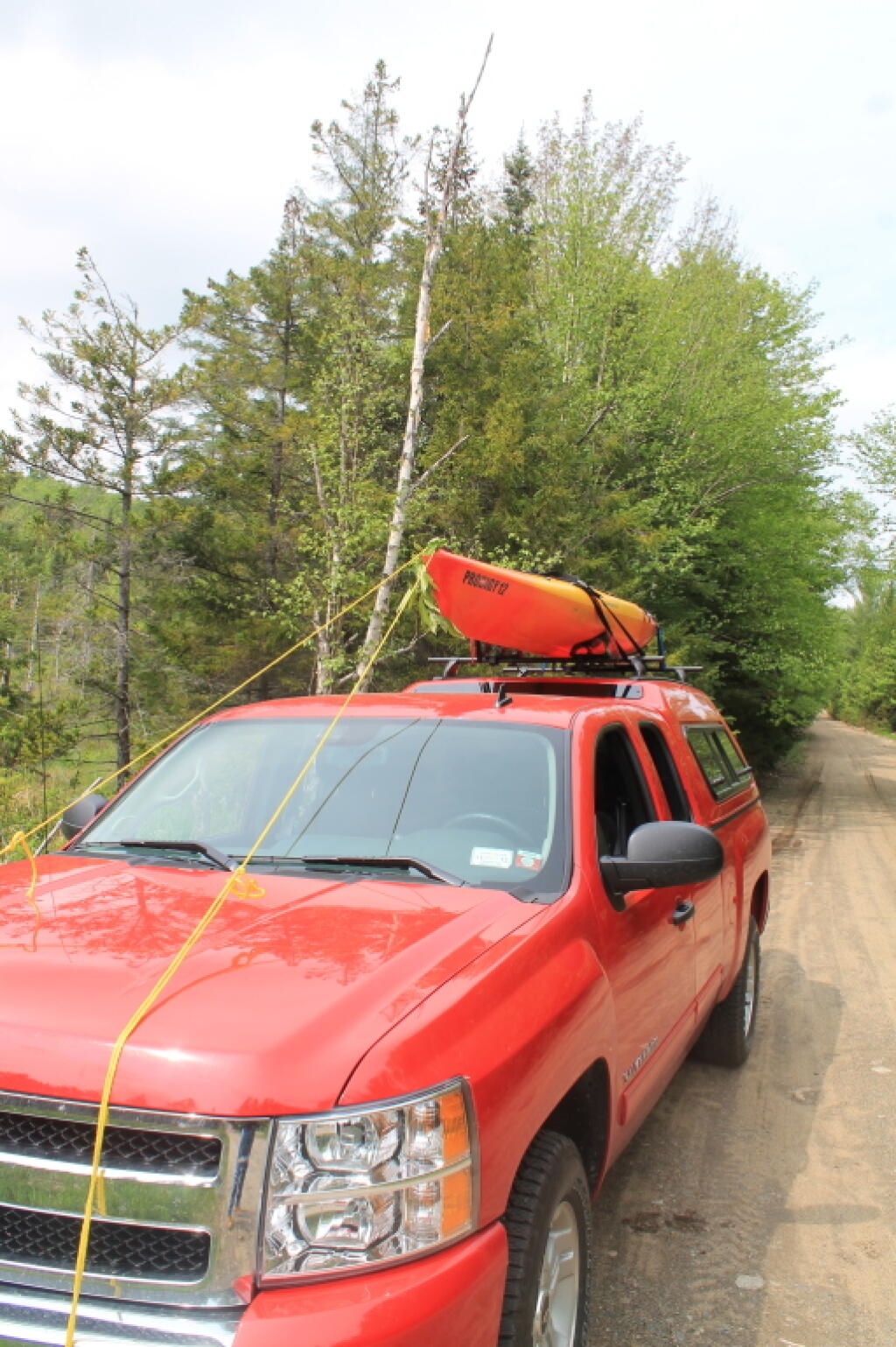 Photo: Big Red Parked Photo: Big Red Parked