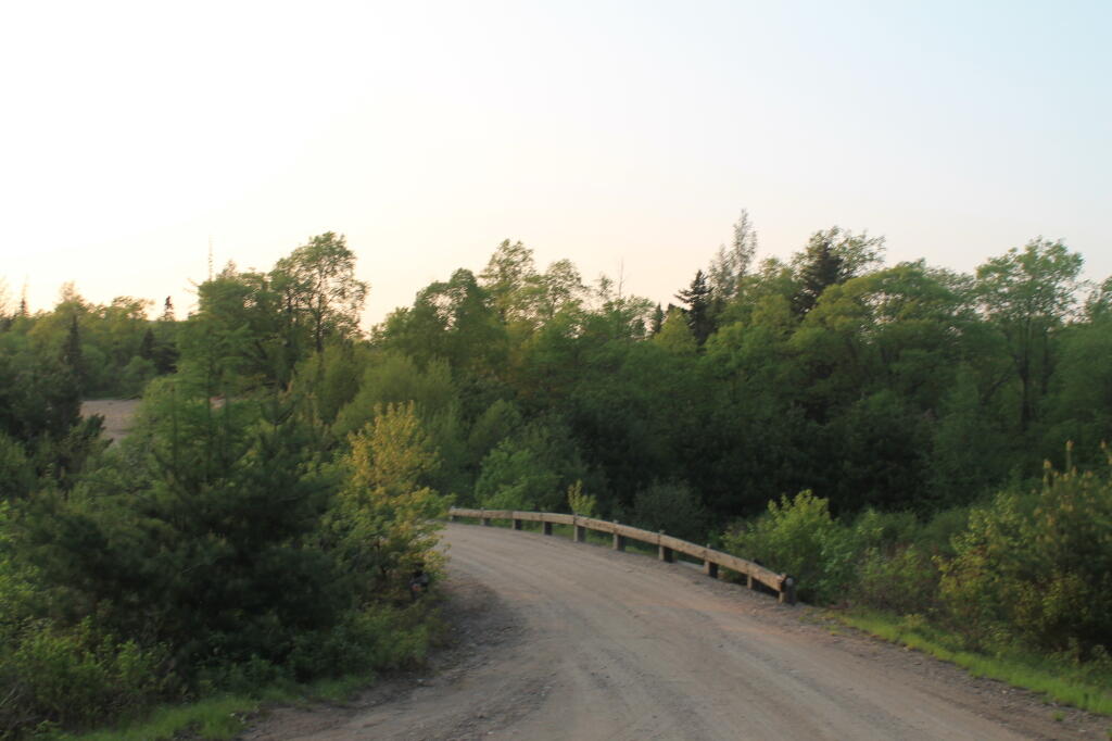 Photo: Moose River Bridge in Evening Photo: Moose River Bridge in Evening