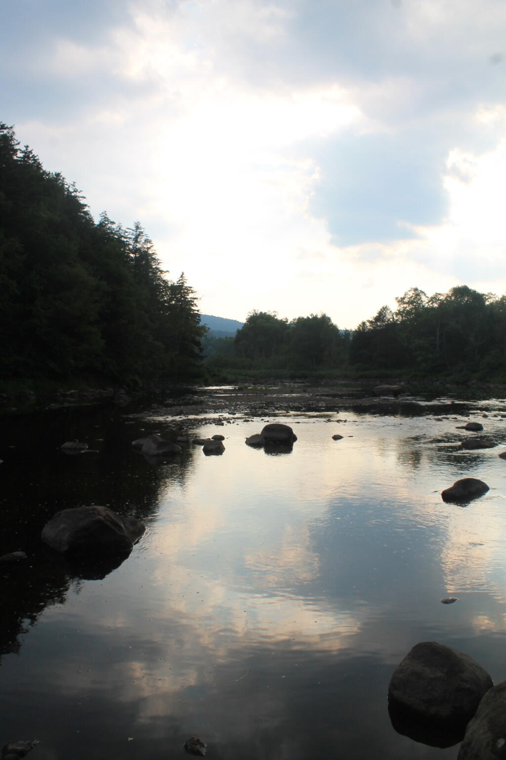 Photo: Clouds Hang Over West Branch Photo: Clouds Hang Over West Branch