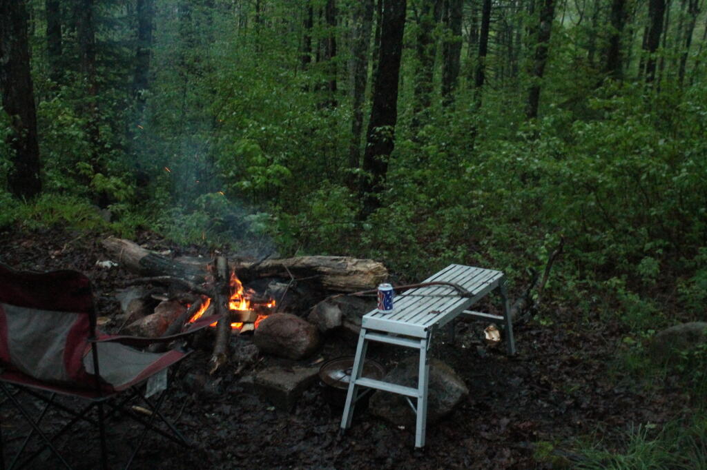 Photo: Campfire and Beer Photo: Campfire and Beer