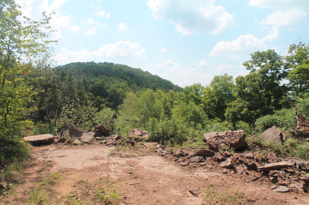 Photo: Gravel Pit and Unamed Peak Photo: Gravel Pit and Unamed Peak