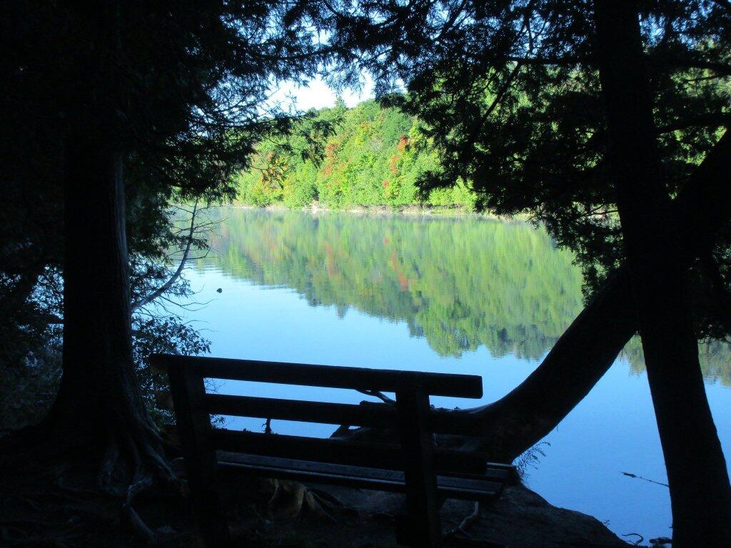 Photo: Bench At Green Lake Photo: Bench At Green Lake