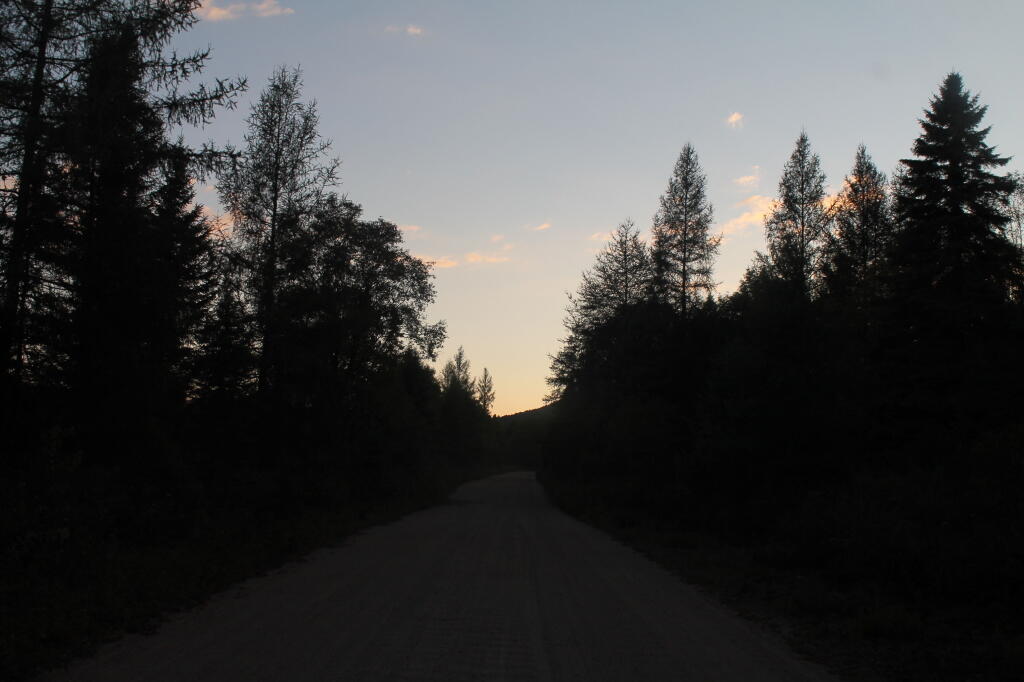 Photo: Dusk Near the Big T Photo: Dusk Near the Big T