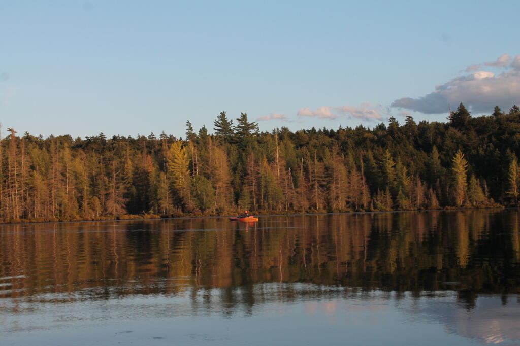 Photo: Another Kayaker on Helldiver Pond Photo: Another Kayaker on Helldiver Pond