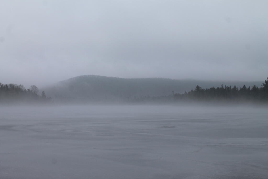 Photo: Cheney Pond in the Fog Photo: Cheney Pond in the Fog