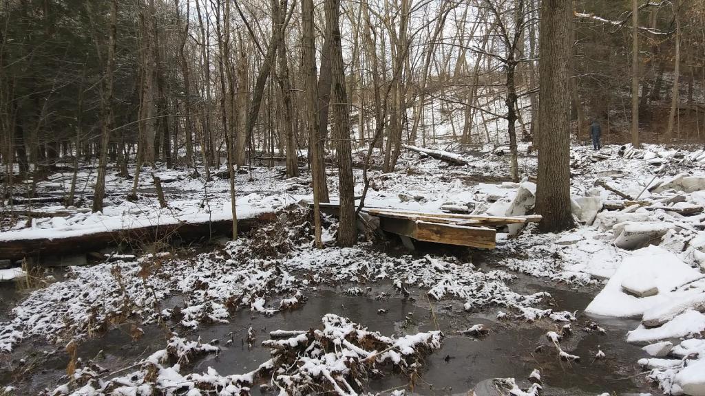 Photo: Washed out bridge Photo: Washed out bridge