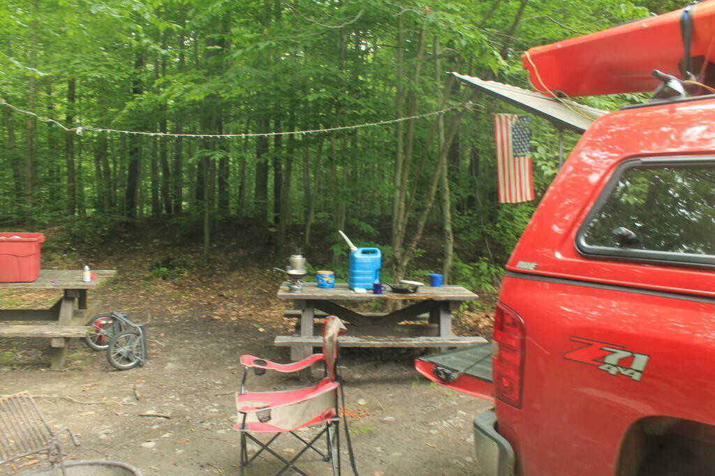 Photo: Hanging Out at Camp