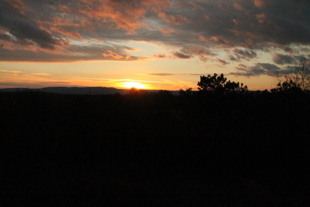 Photo: Sunset Over the Heldebergs Photo: Sunset Over the Heldebergs