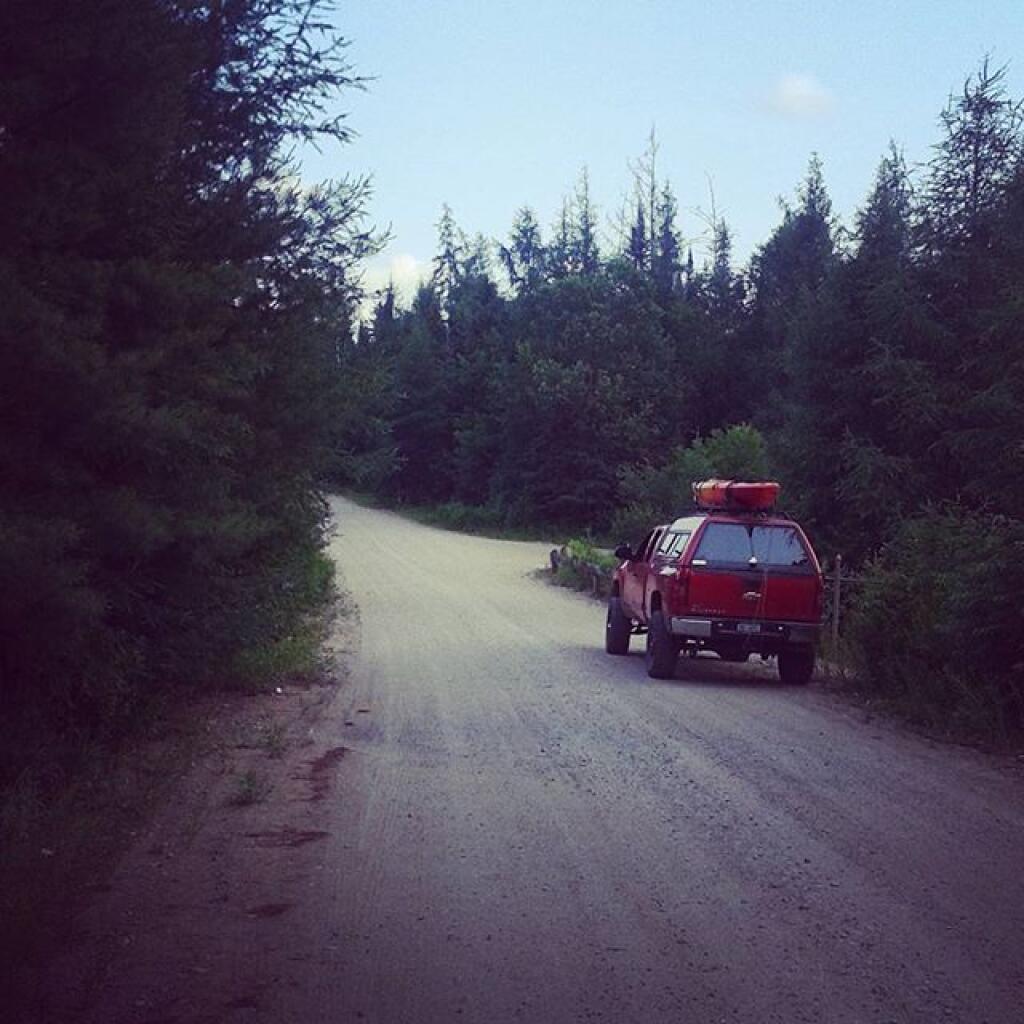 Photo: Stopping at the Red River Photo: Stopping at the Red River