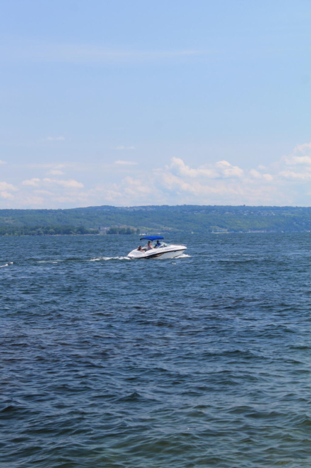 Photo: Boat on Cayuga Lake Photo: Boat on Cayuga Lake