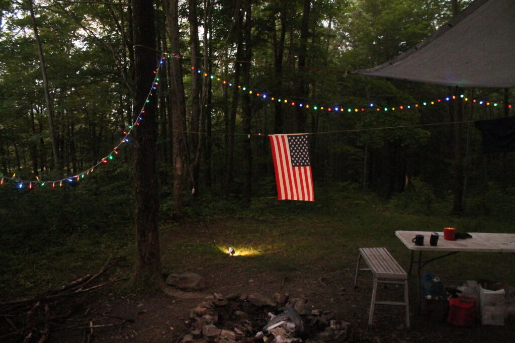 Photo: Dusk at Camp Photo: Dusk at Camp