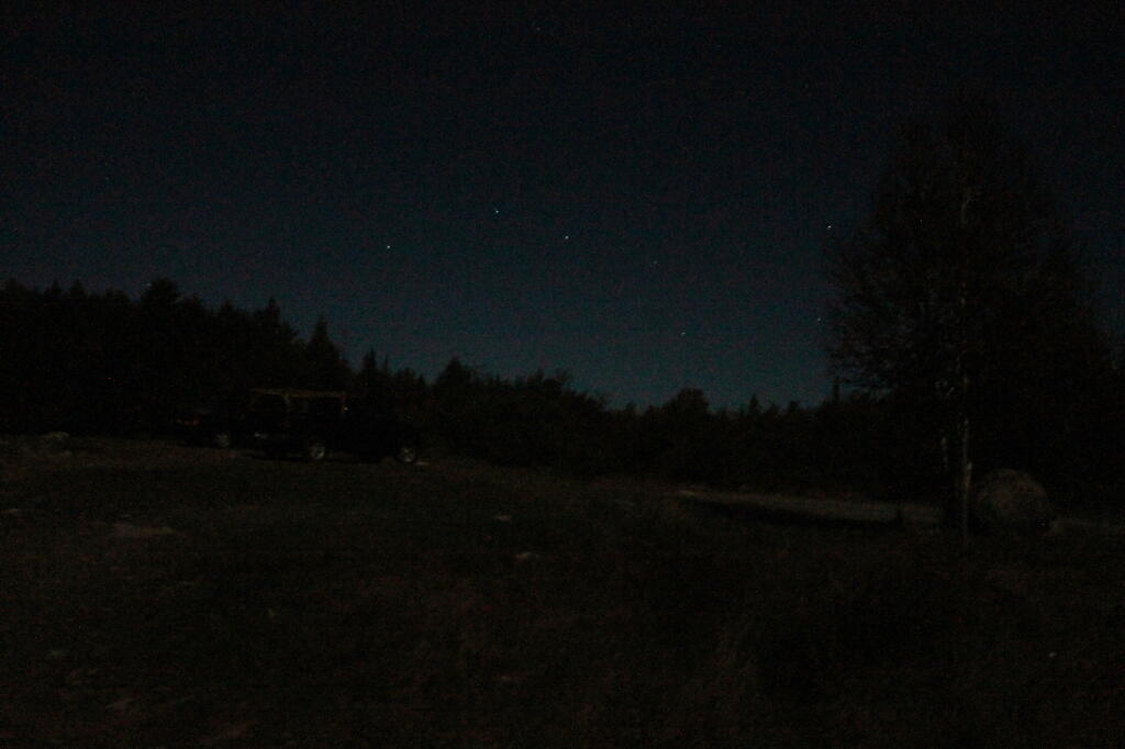 Photo: Moonlit Parking Area Photo: Moonlit Parking Area