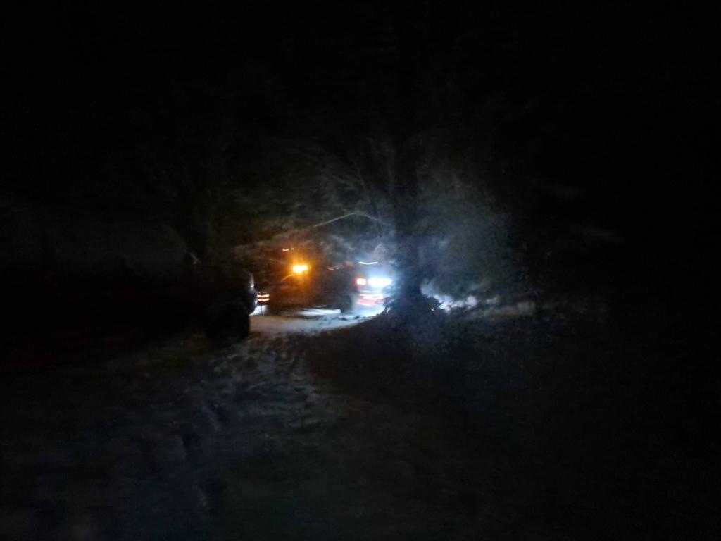 Photo: Plow truck came through Photo: Plow truck came through