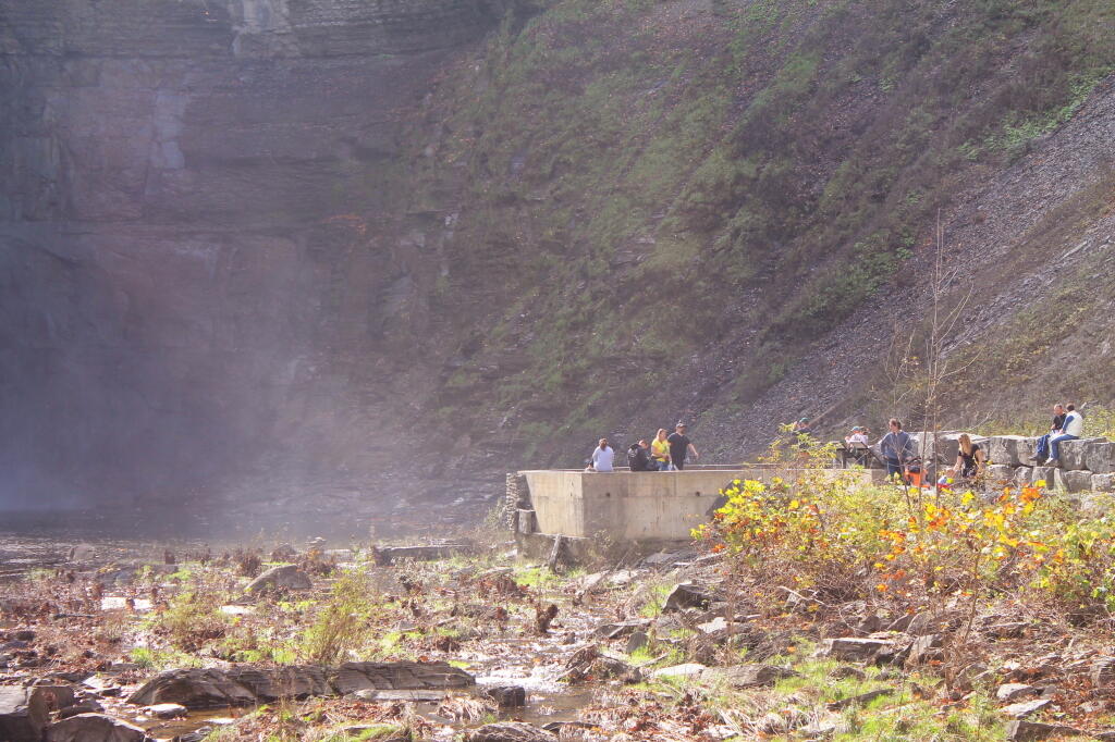 Photo: Falls Spray Photo: Falls Spray