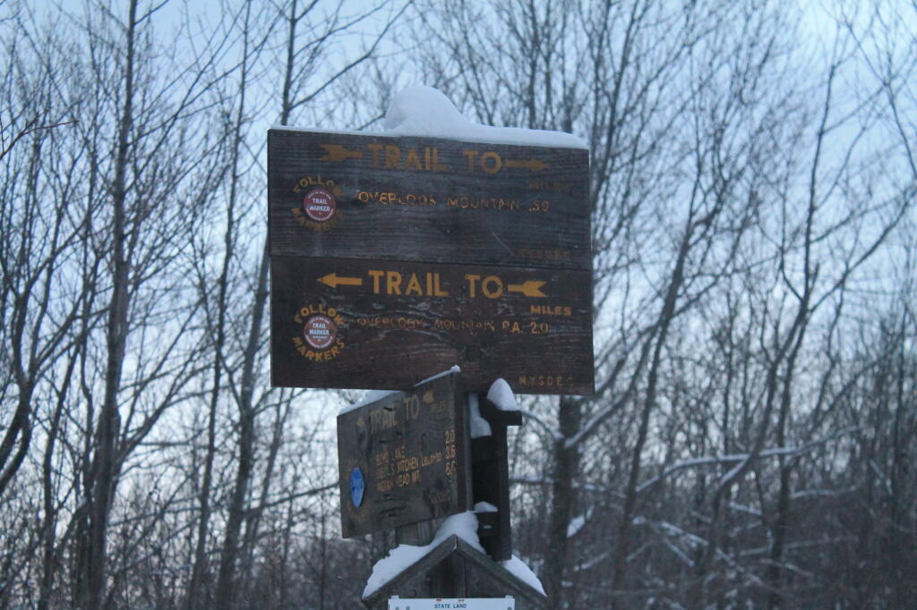 Photo: Snow Covered Sign Photo: Snow Covered Sign