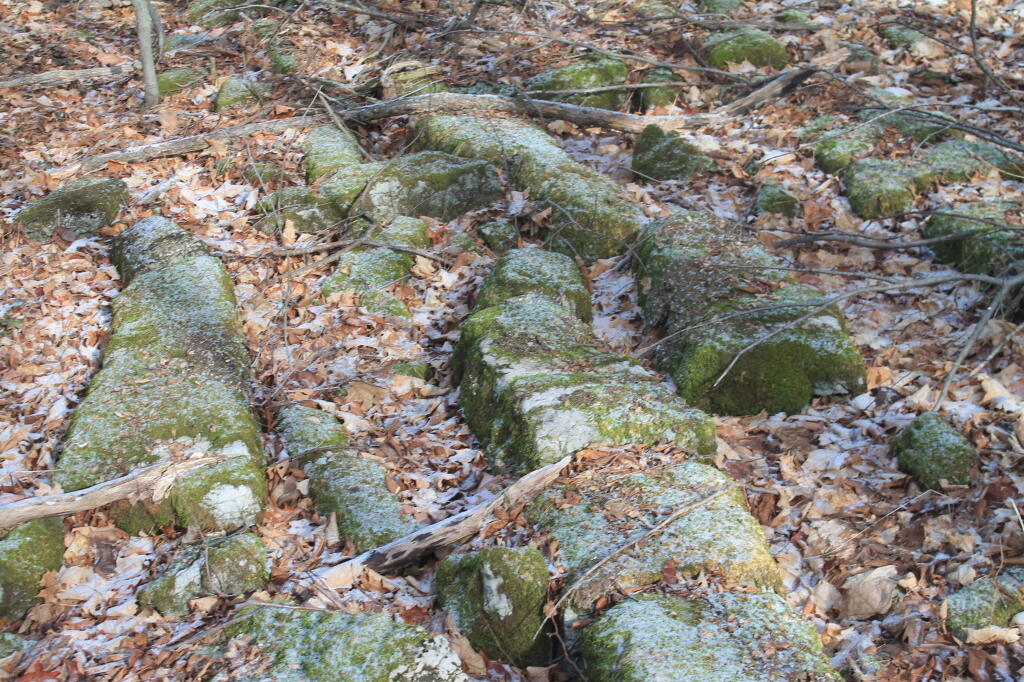 Photo: Interesting Rock Formation Along Trail Photo: Interesting Rock Formation Along Trail