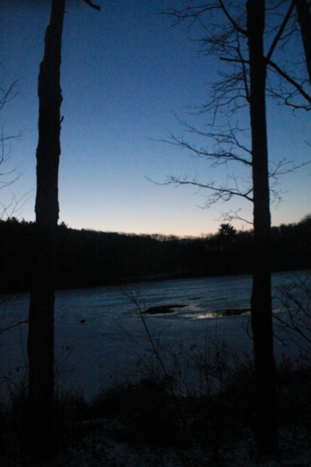 Photo: Barrett Pond Before Sunrise Photo: Barrett Pond Before Sunrise