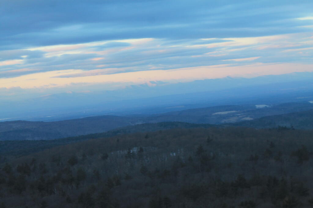 Photo: First Light on the Catskills Photo: First Light on the Catskills
