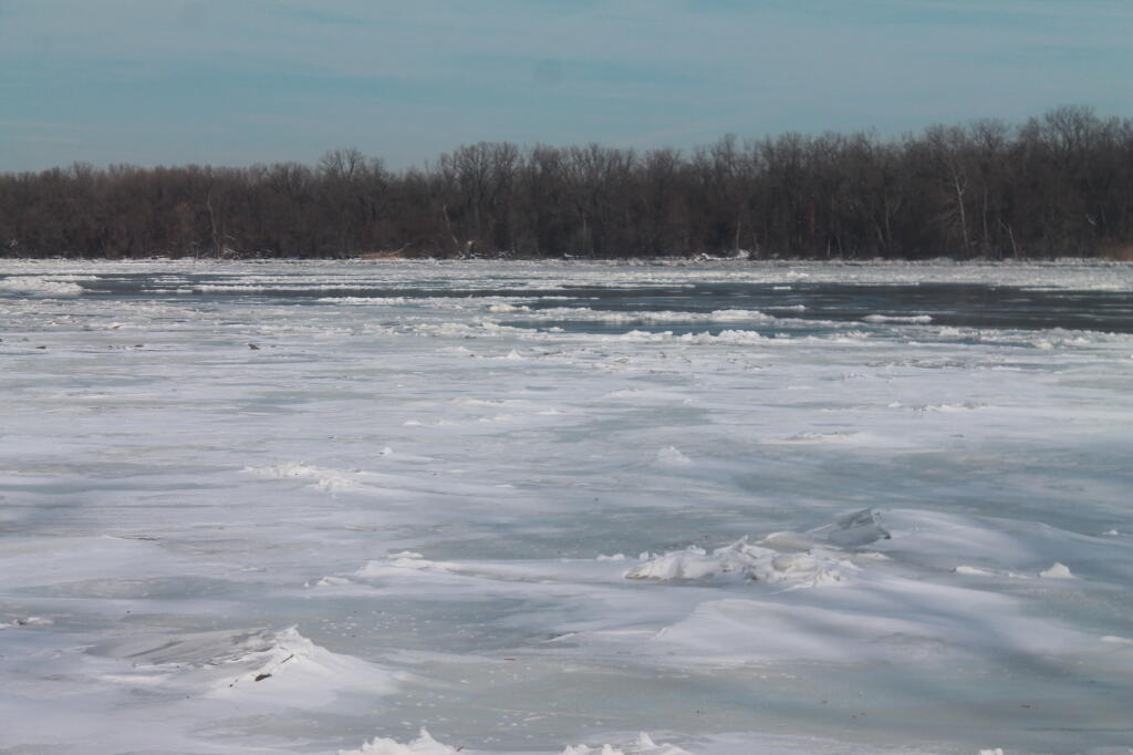 Photo: Ice on the River Photo: Ice on the River