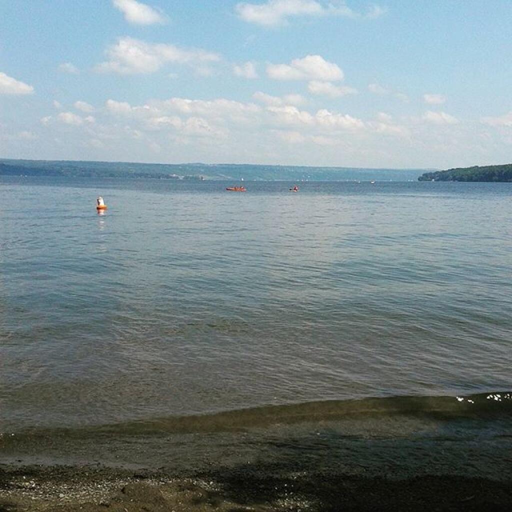 Photo: Hazy, hot and humid. Photo: Hazy, hot and humid.
