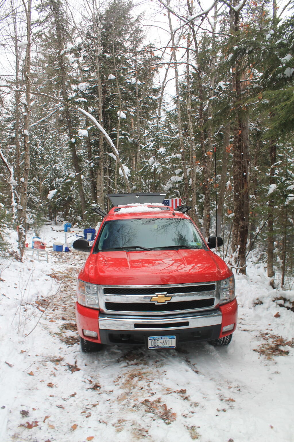 Photo: Winter Camping in Late November 2014 Photo: Winter Camping in Late November 2014