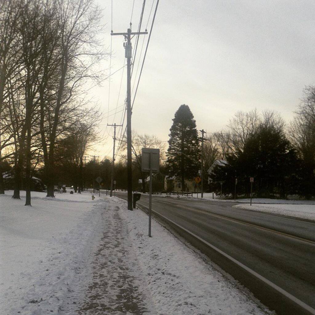 Photo: This morning at negative nine. Photo: This morning at negative nine.