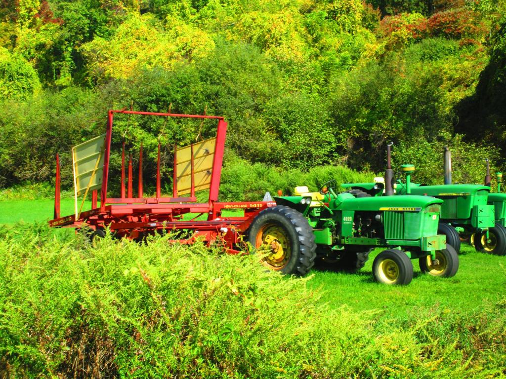Photo: Old JDs for Making Hay Photo: Old JDs for Making Hay