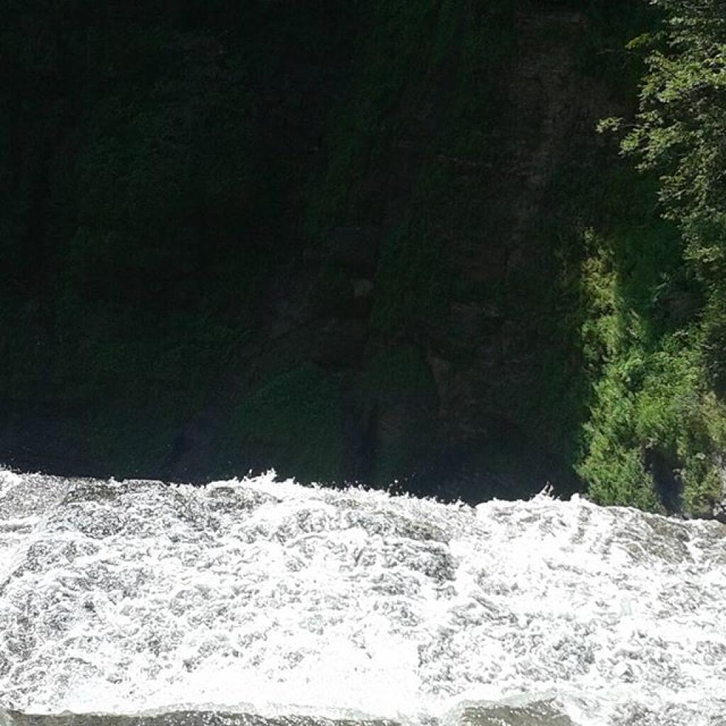 Photo: Over Lucifer Falls