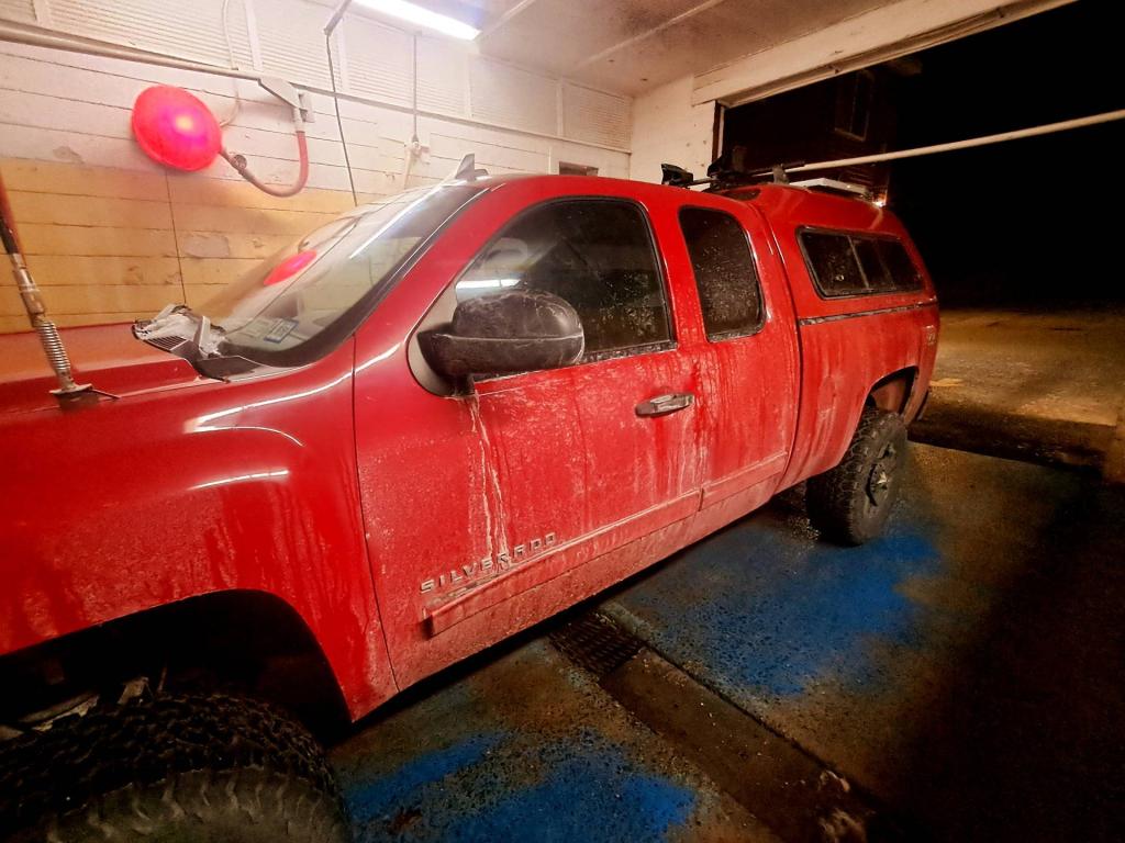 Photo: Washing My Truck Before the Snowstorm Photo: Washing My Truck Before the Snowstorm