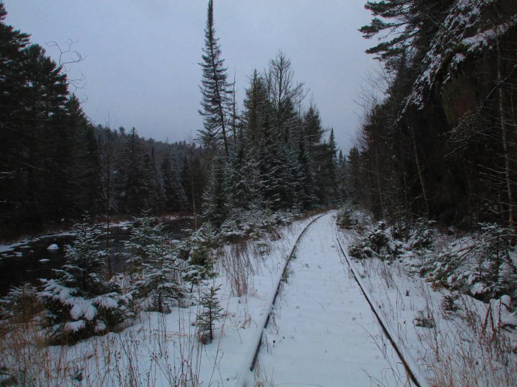 Photo: Walking Along the Tahawas Railroad Tracks Photo: Walking Along the Tahawas Railroad Tracks