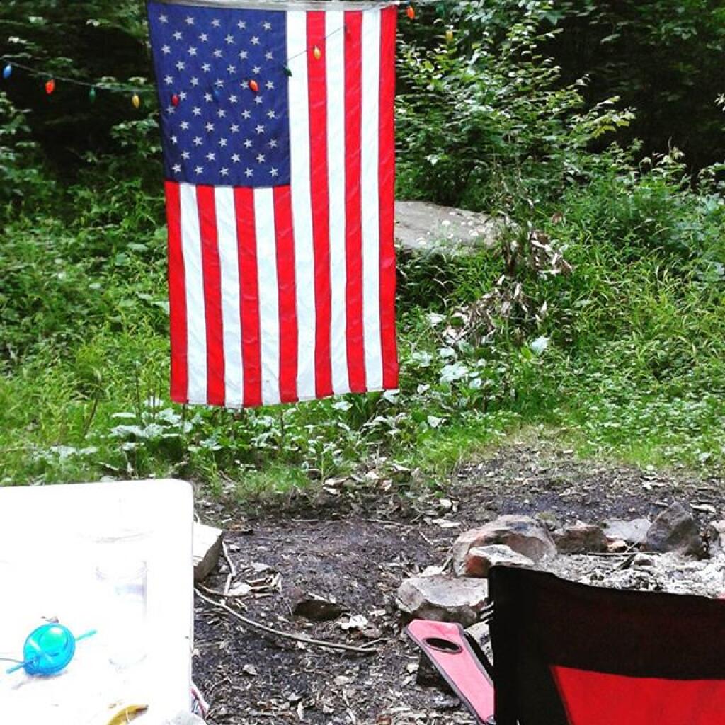 Photo: Camp this morning Photo: Camp this morning