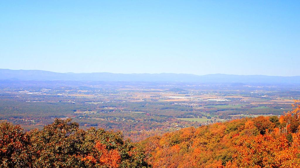 Photo: Staunton from the Blue Ridge Parkway Photo: Staunton from the Blue Ridge Parkway
