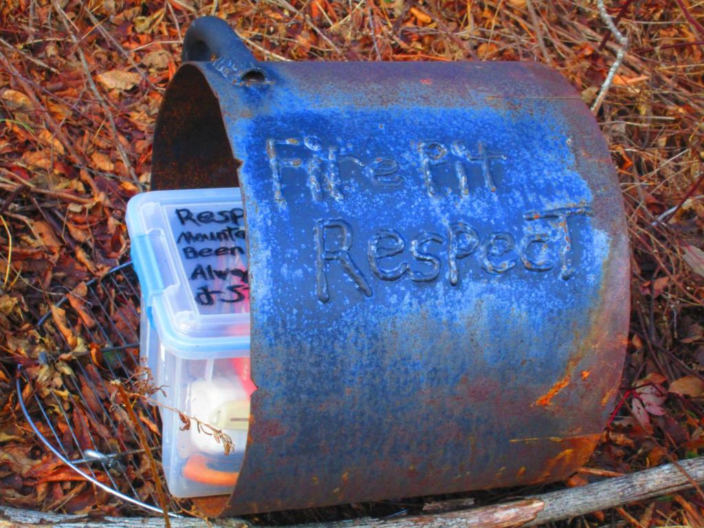 Photo: Campfire supplies in the box - nice Photo: Campfire supplies in the box - nice