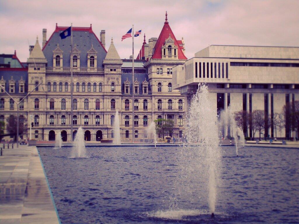 Photo: Fountains Are On Photo: Fountains Are On