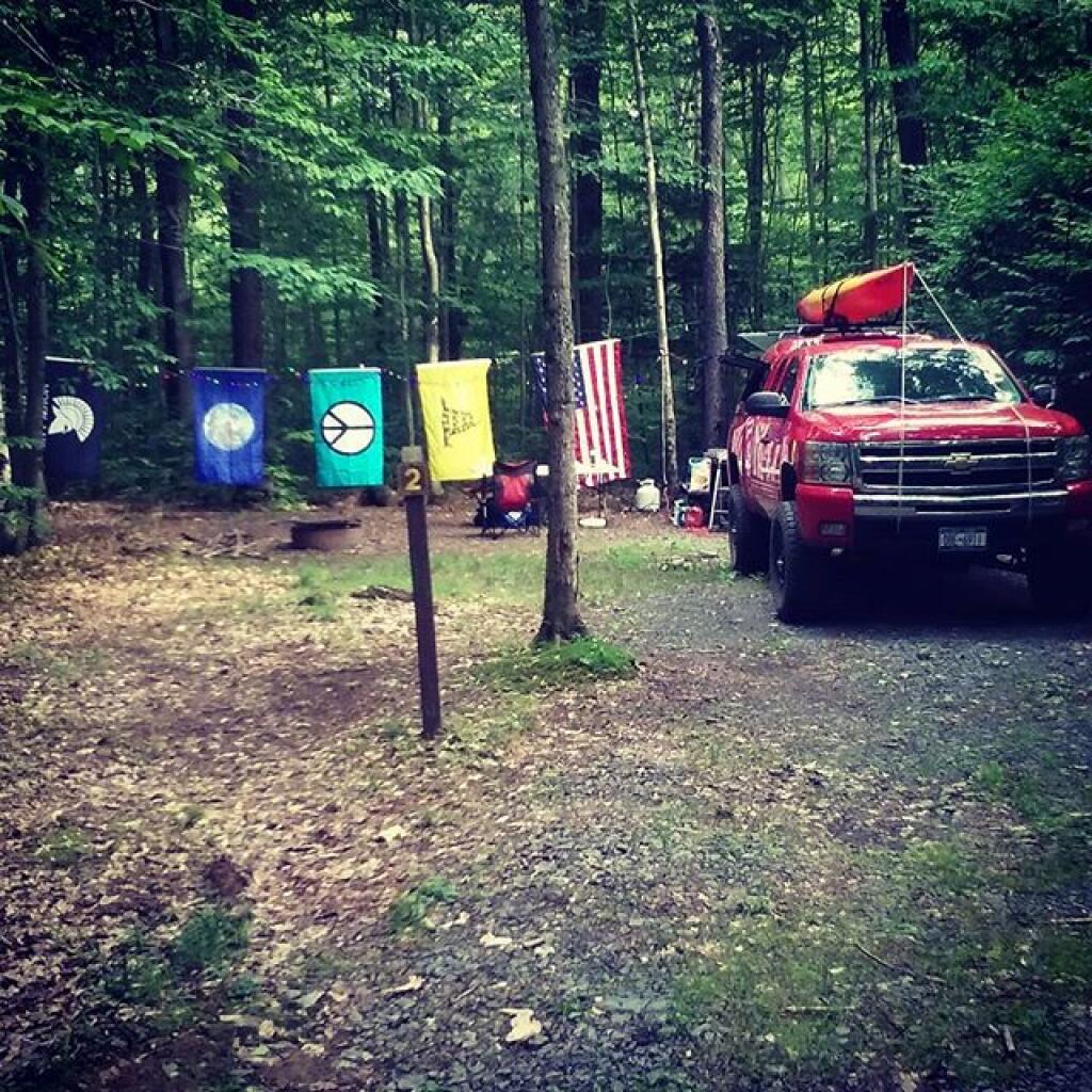 Photo: Time to take down camp Photo: Time to take down camp