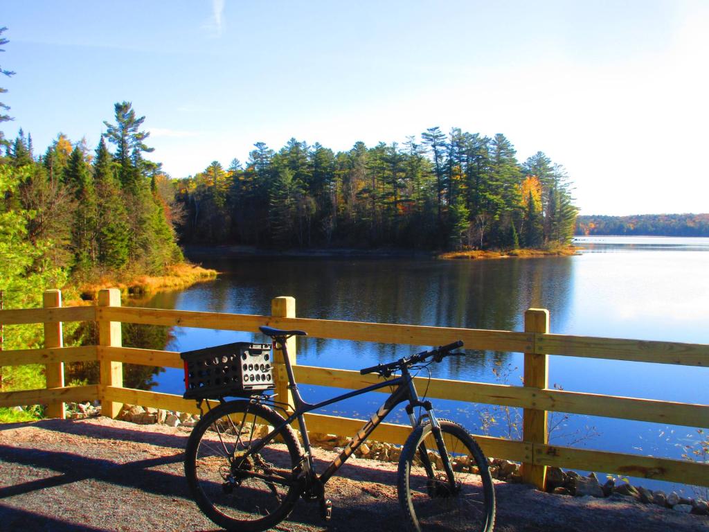 Photo: Beautiful Fall Morning Along Rollins Pond Photo: Beautiful Fall Morning Along Rollins Pond