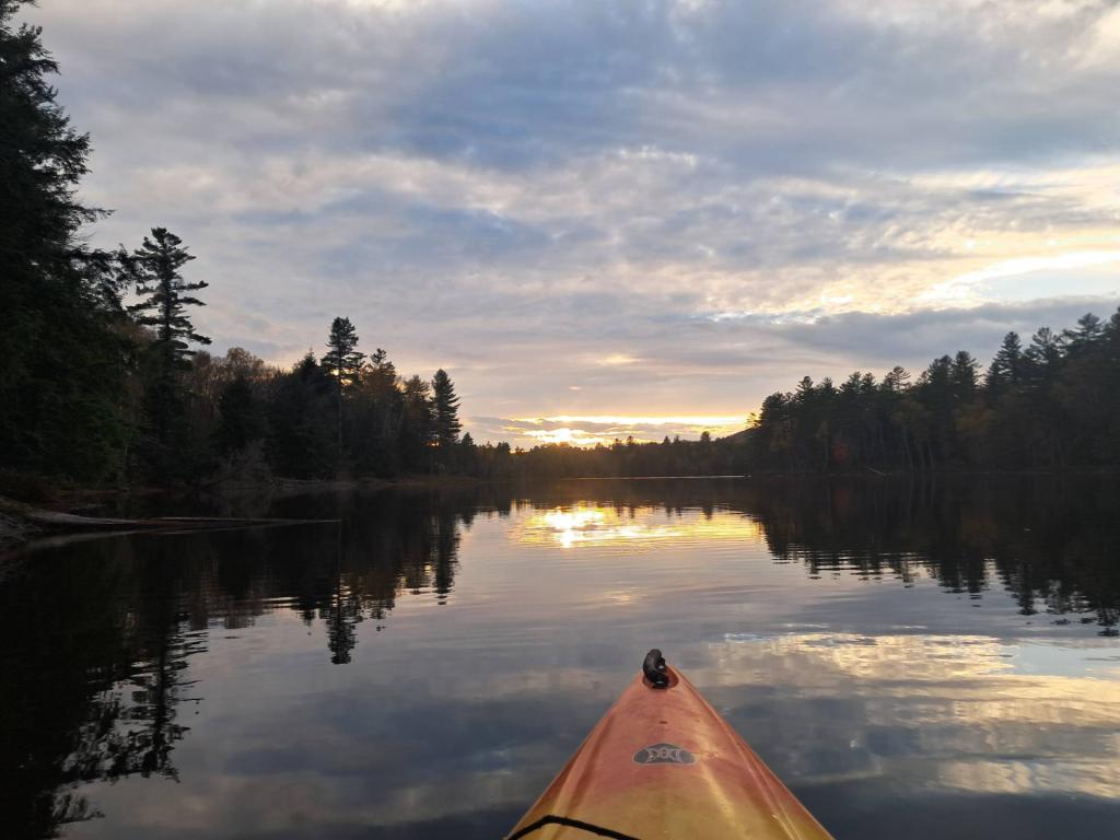 Photo: Evening on Floodwood Pond Photo: Evening on Floodwood Pond