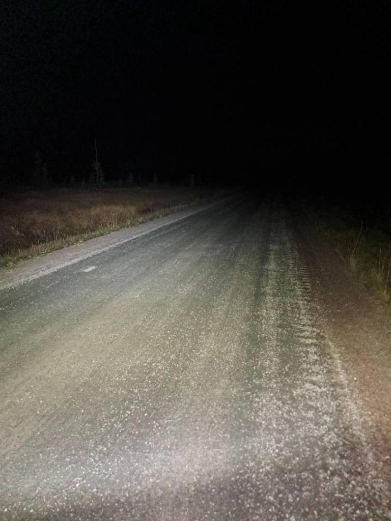 Photo: Rode the Adirondack Rail Trail after dark most of the way to Tupper Lake! Photo: Rode the Adirondack Rail Trail after dark most of the way to Tupper Lake!