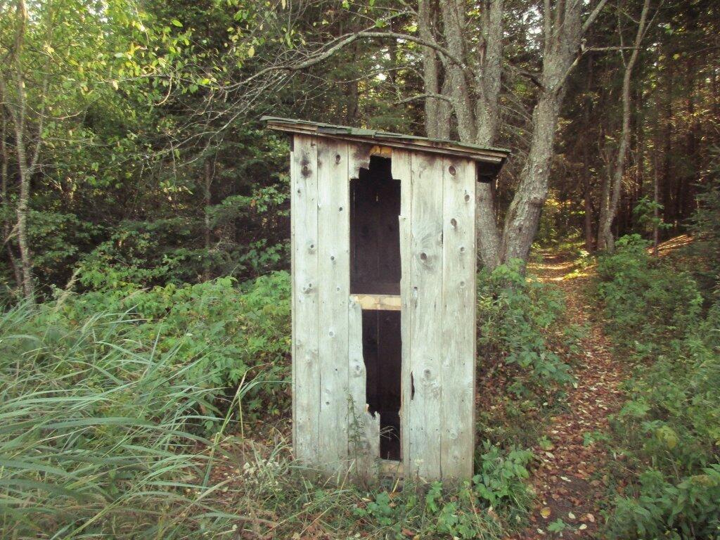 Photo: Carry Lean-To Outhouse Has A Good View Photo: Carry Lean-To Outhouse Has A Good View